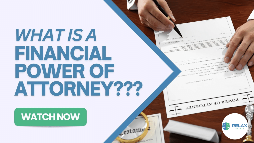 financial power of attorney RE